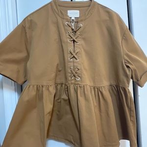 Sezane Beige Top